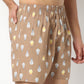 Regular Fit Printed Above Knee Mid Rise Shorts
