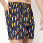 Printed Cotton Viscose Shorts