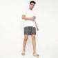 Printed Cotton Viscose Shorts