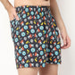 Printed Cotton Viscose Shorts