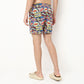 Printed Cotton Viscose Shorts