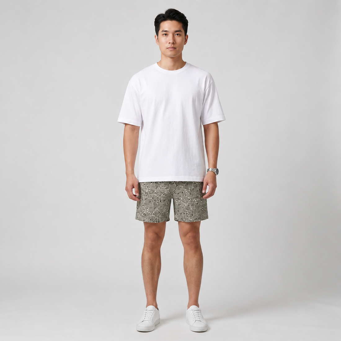 Cotton Printed Lounge Boxers Shorts