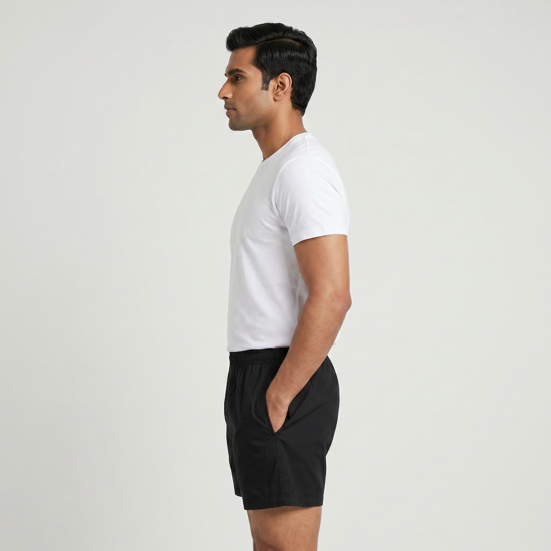 Cotton Solid Boxer Shorts