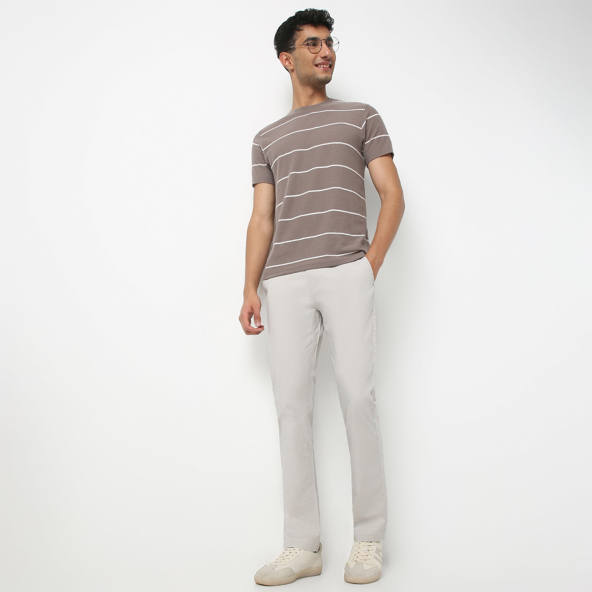 Solid Ankle Length Elemental Chinos