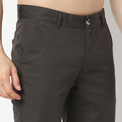 Solid Ankle Length Elemental Chinos