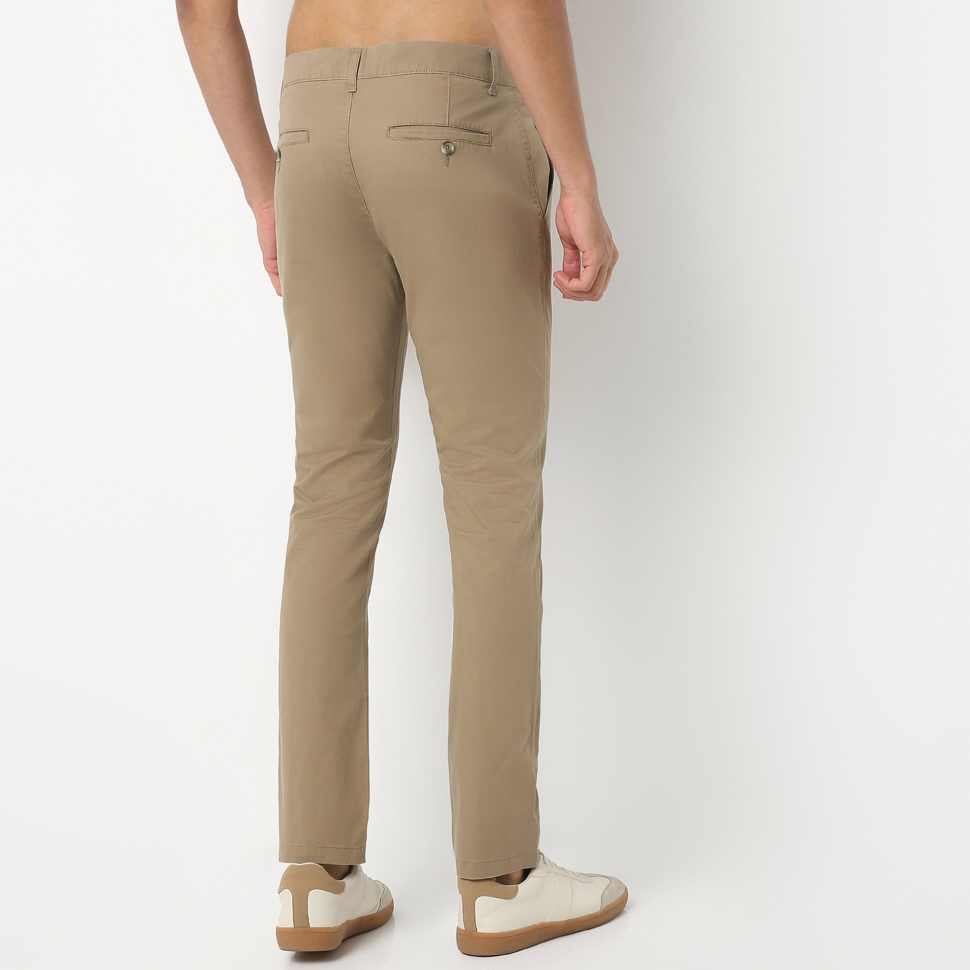Solid Ankle Length Elemental Chinos