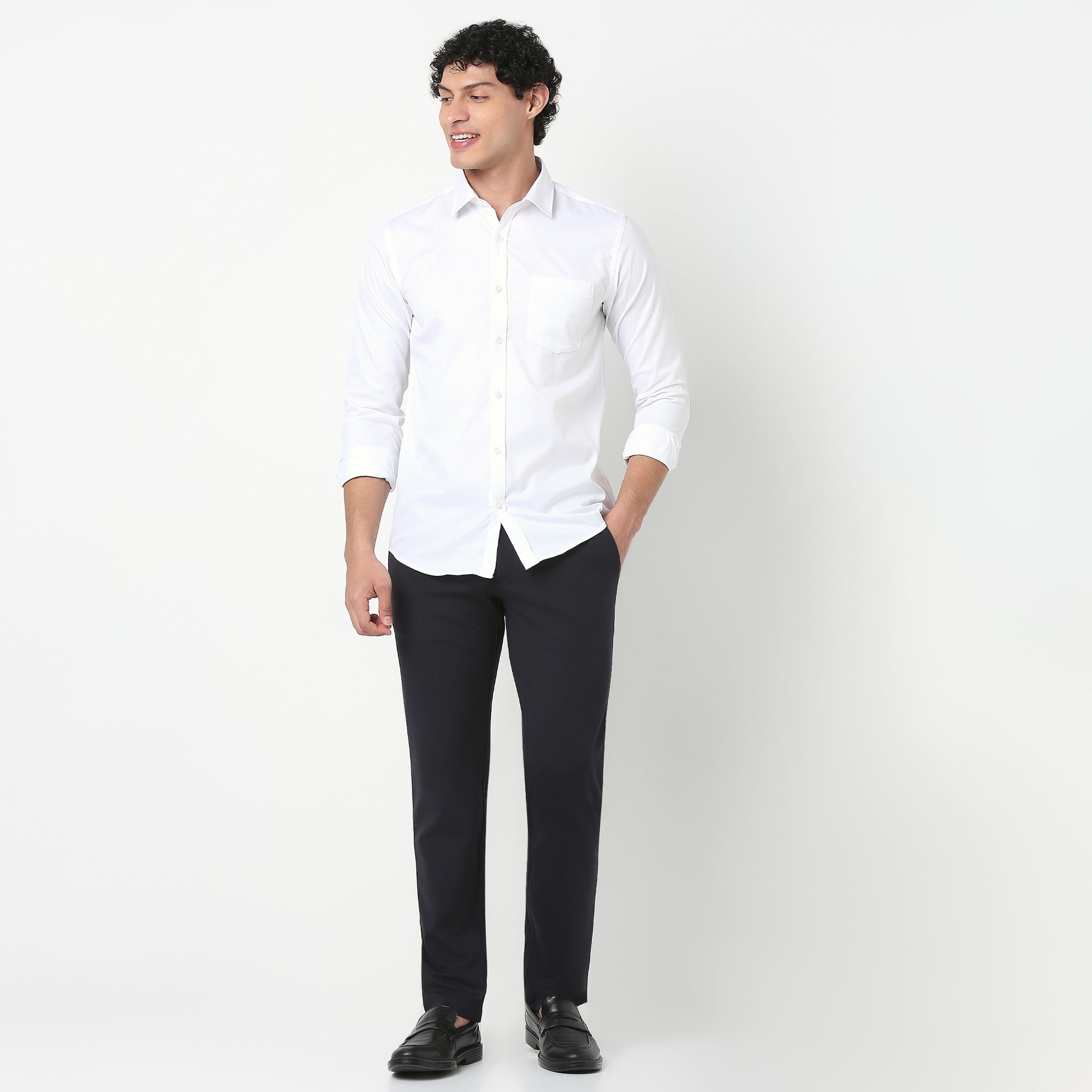 Cooltek Pants - Elastic, Shape Retaining, Cooling Sensation Enabled,  Wrinkle Resistant