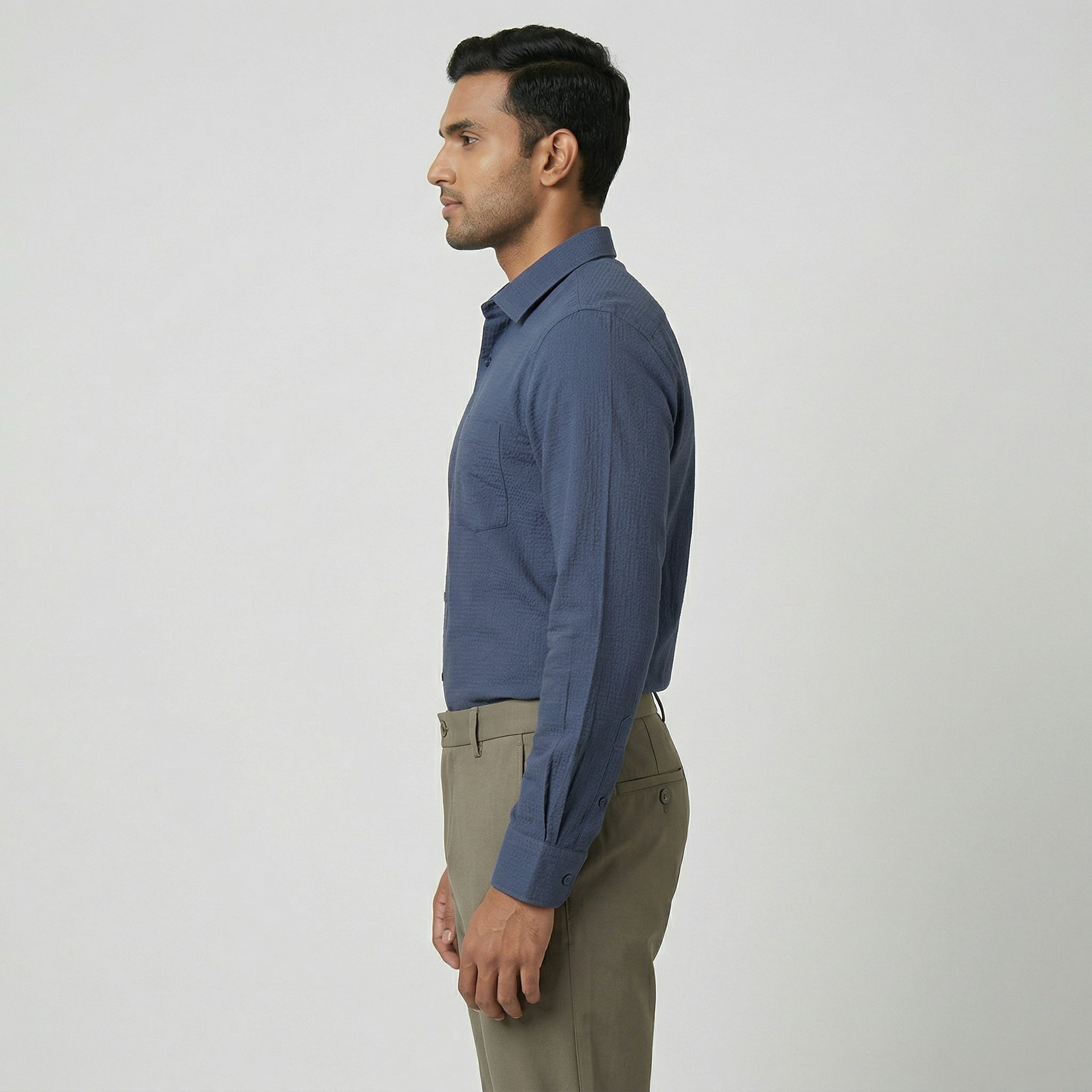 Ankle Length Smart Chinos