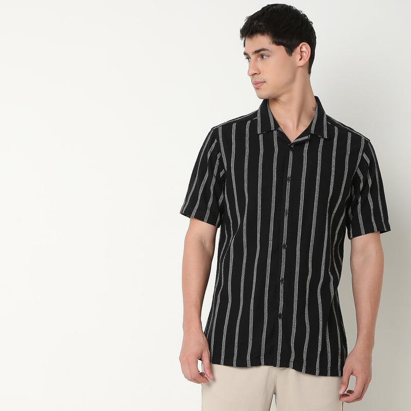 Regular Fit Striped Shirt