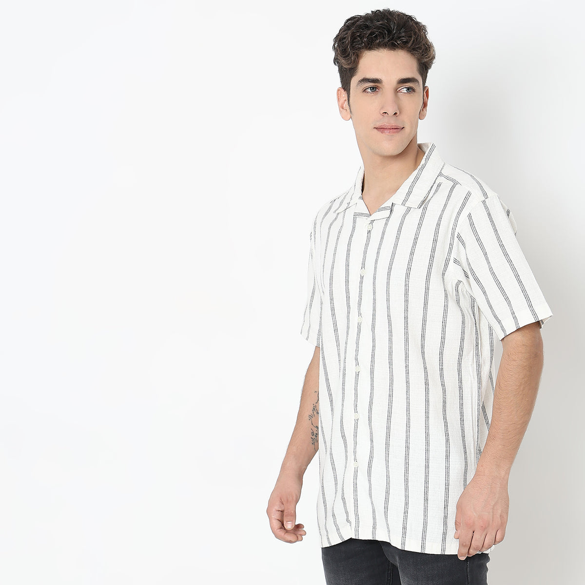 Regular Fit Striped Shirt