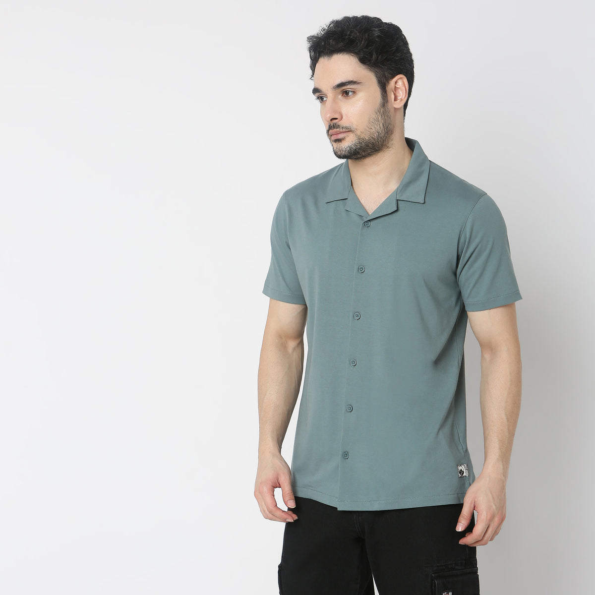 Regular Fit Structured Shirt