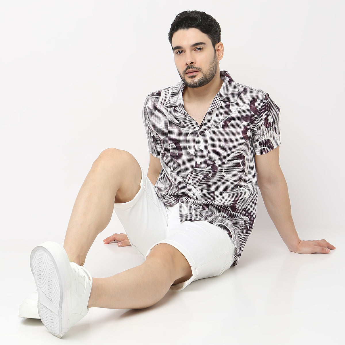 Regular Fit Printed Retreat Shirt