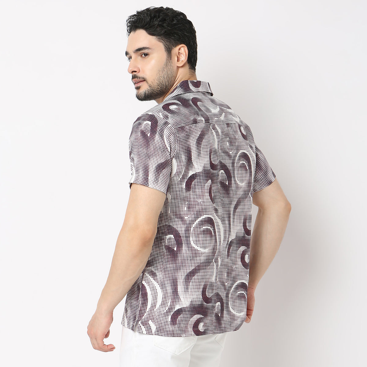 Regular Fit Printed Retreat Shirt