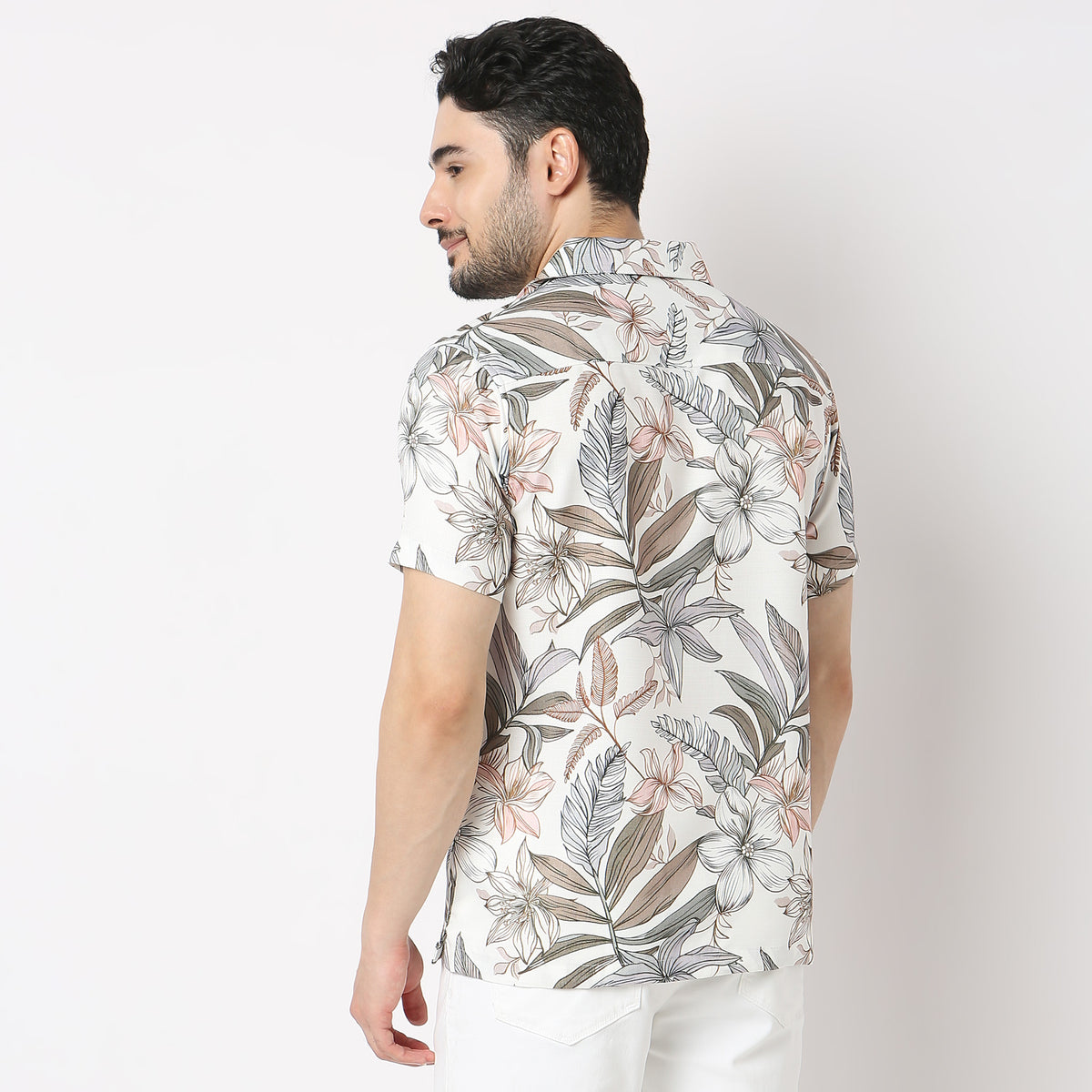 Regular Fit Printed Retreat Shirt