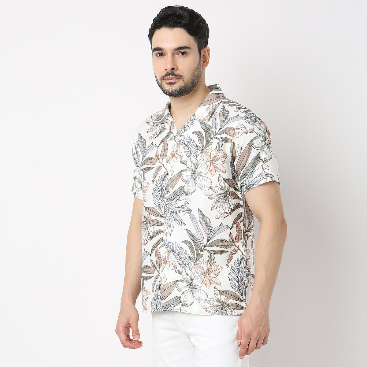 Regular Fit Printed Retreat Shirt