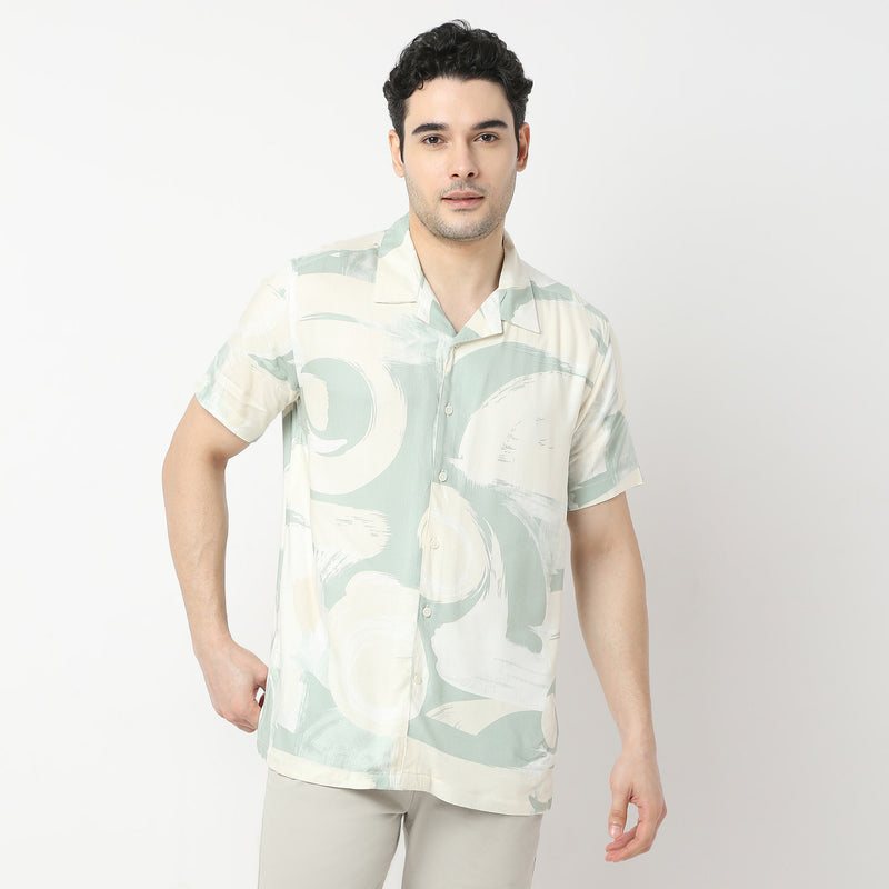 Regular Fit Printed Shirt