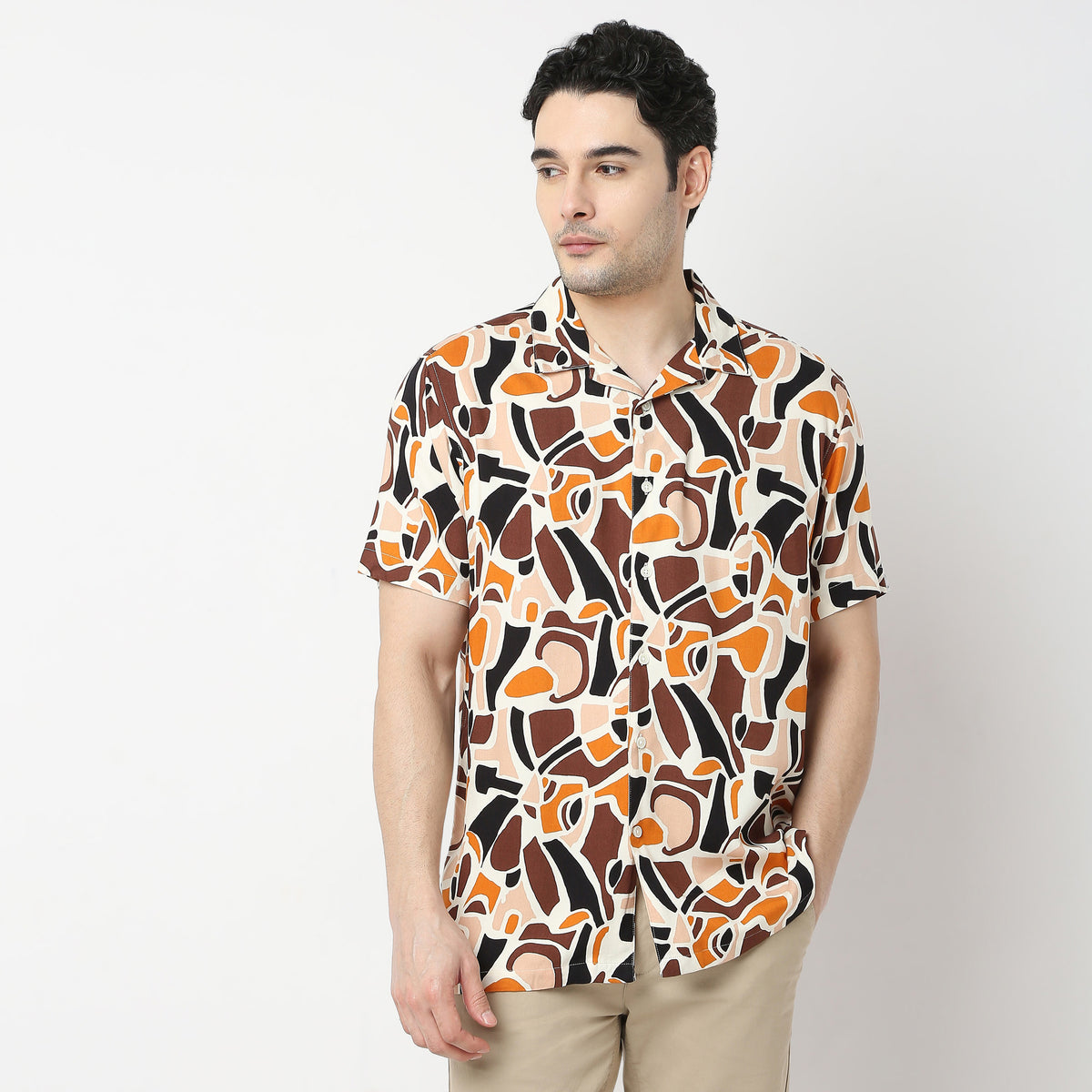 Regular Fit Printed Shirt