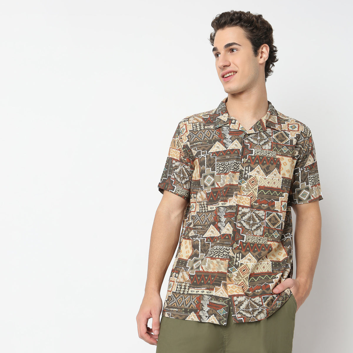 Regular Fit Printed Shirt