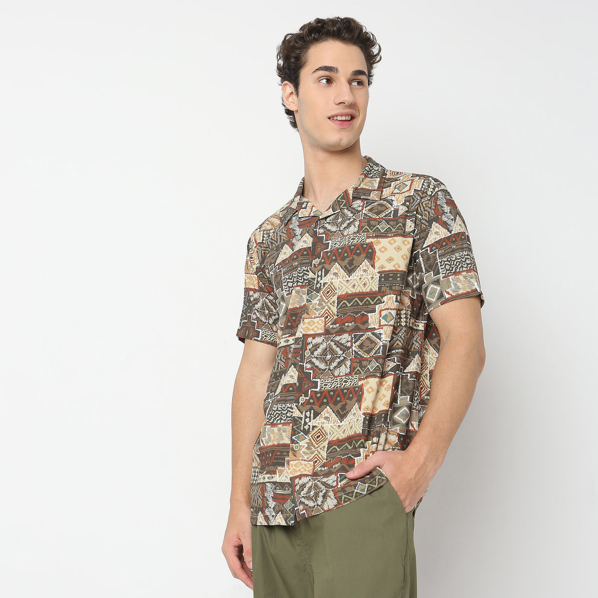 Regular Fit Printed Shirt