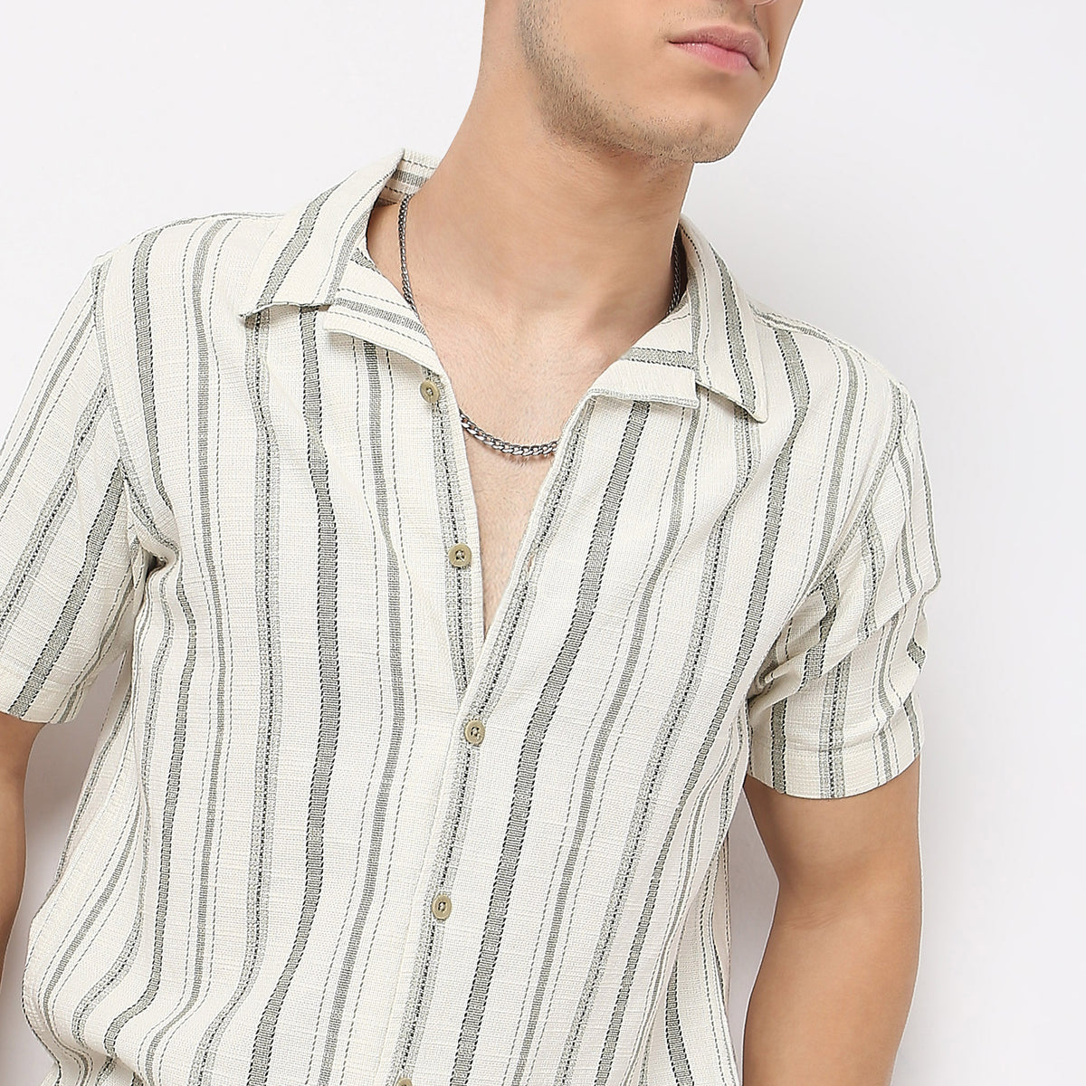 Regular Fit Striped Shirt