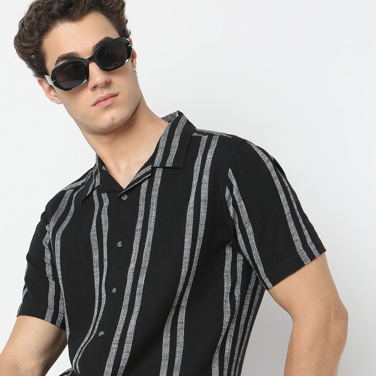 Regular Fit Striped Shirt