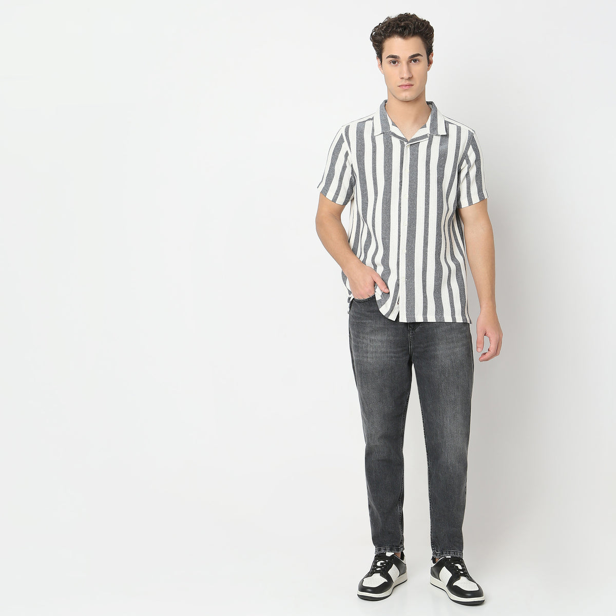 Regular Fit Striped Shirt