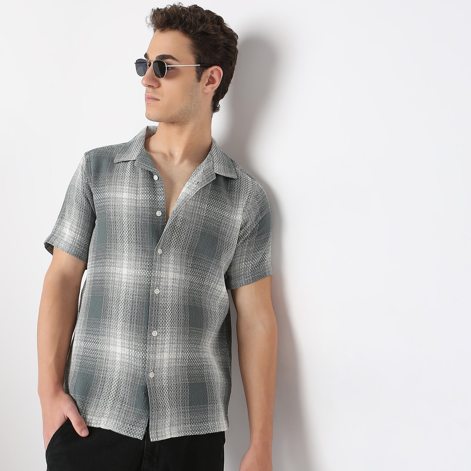 Regular Fit Checkered Shirt