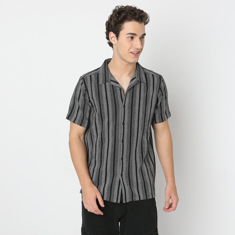 Regular Fit Striped Shirt