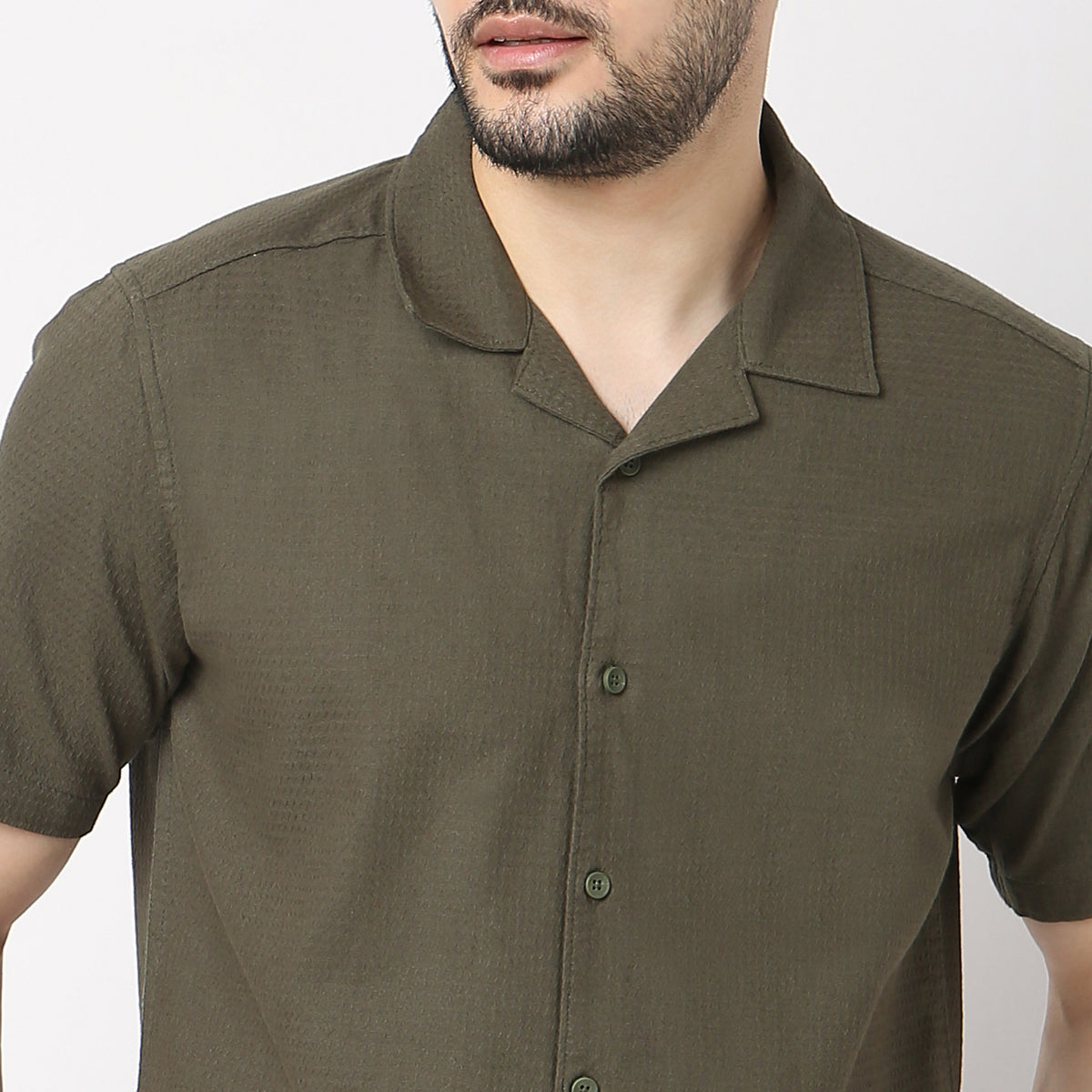 Regular Fit Structured Shirt