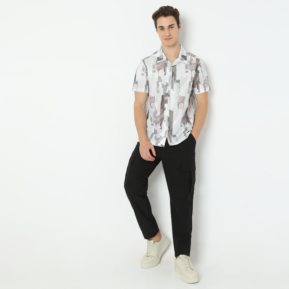 Regular Fit Printed Shirt