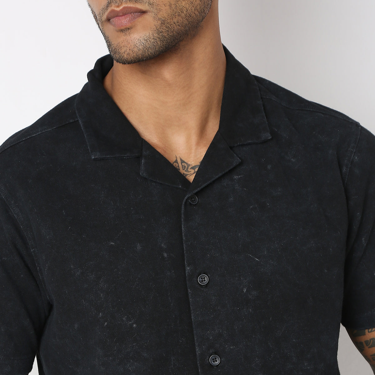 Regular Fit Structured Shirt