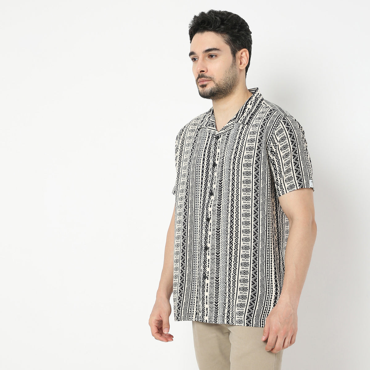 Regular Fit Printed Retreat Shirt