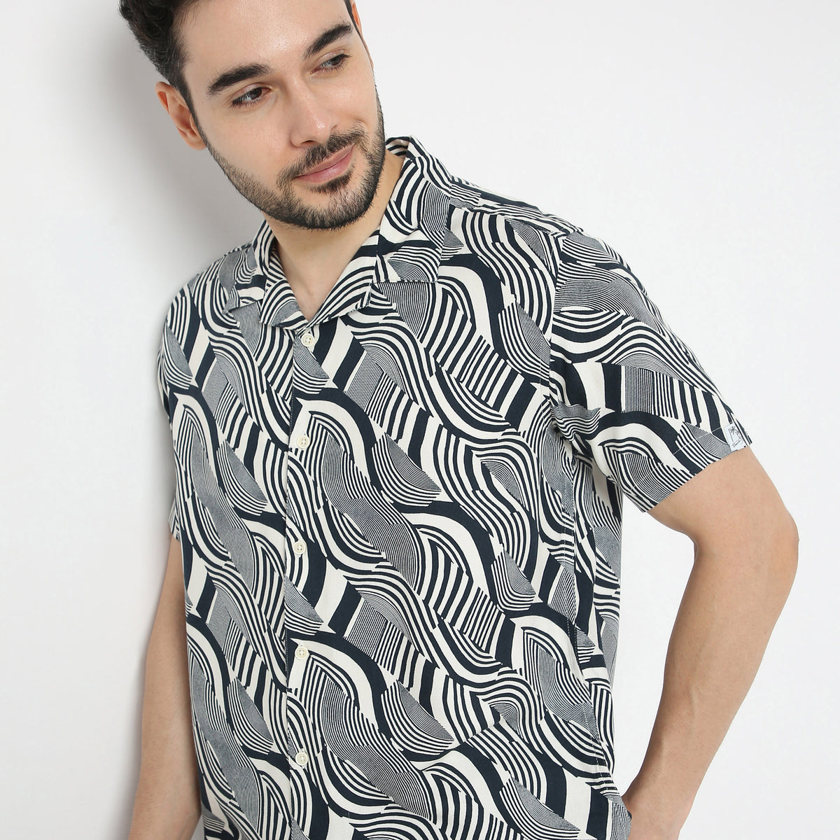 Regular Fit Printed Retreat Shirt