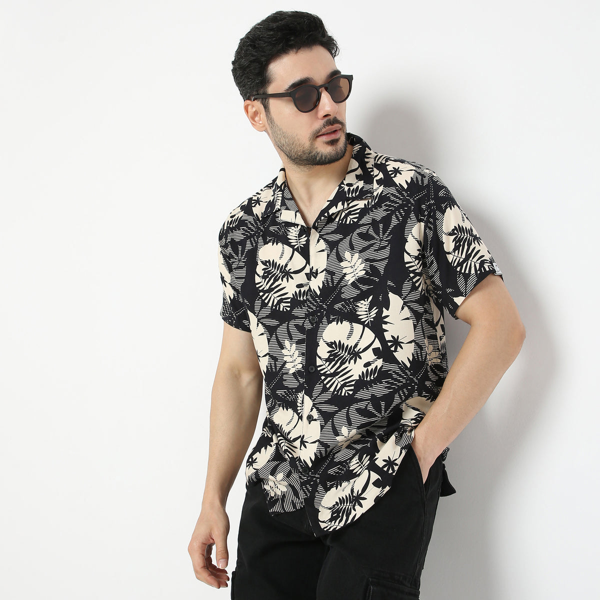 Regular Fit Printed Retreat Shirt