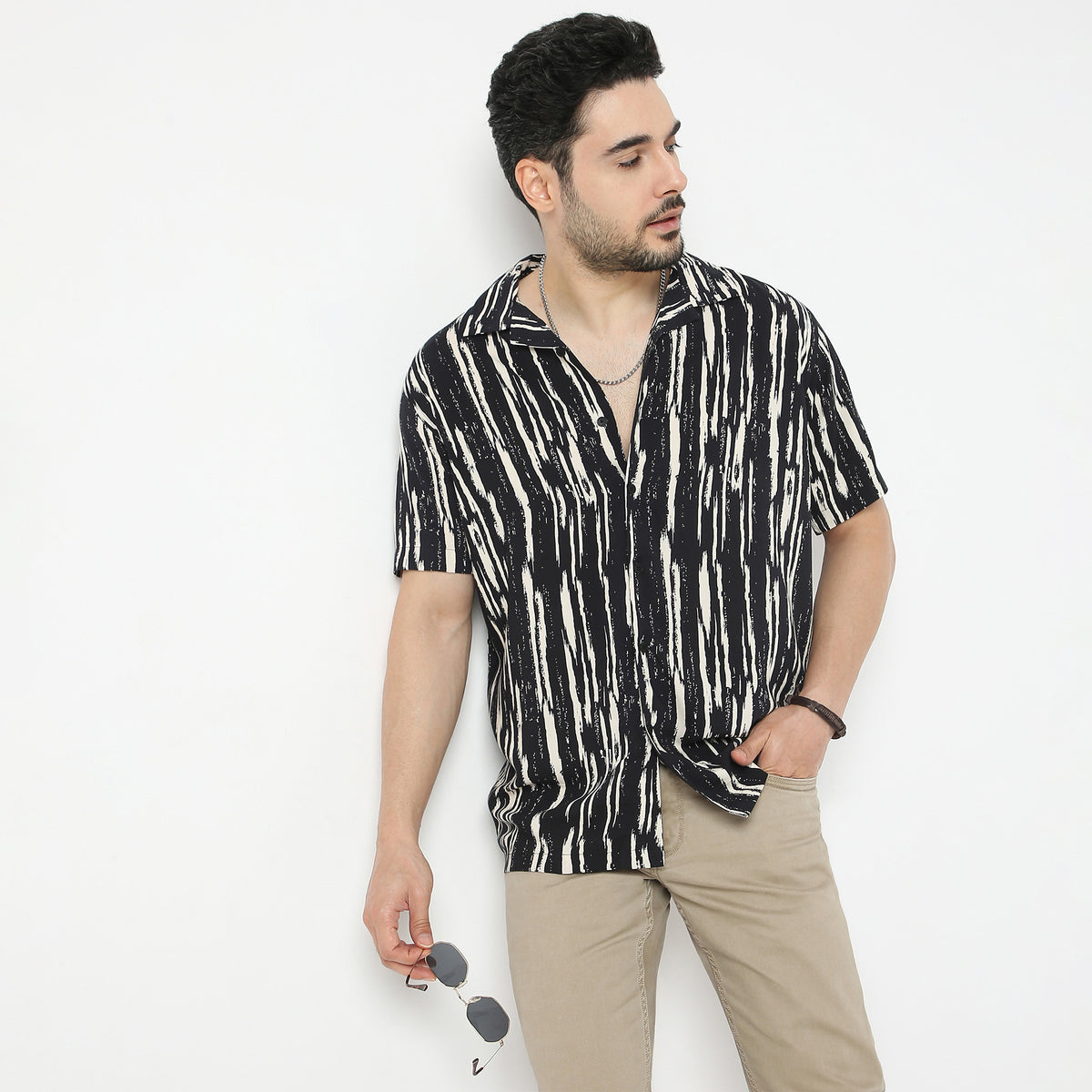 Regular Fit Printed Retreat Shirt