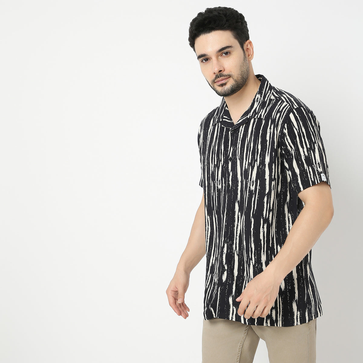 Regular Fit Printed Retreat Shirt