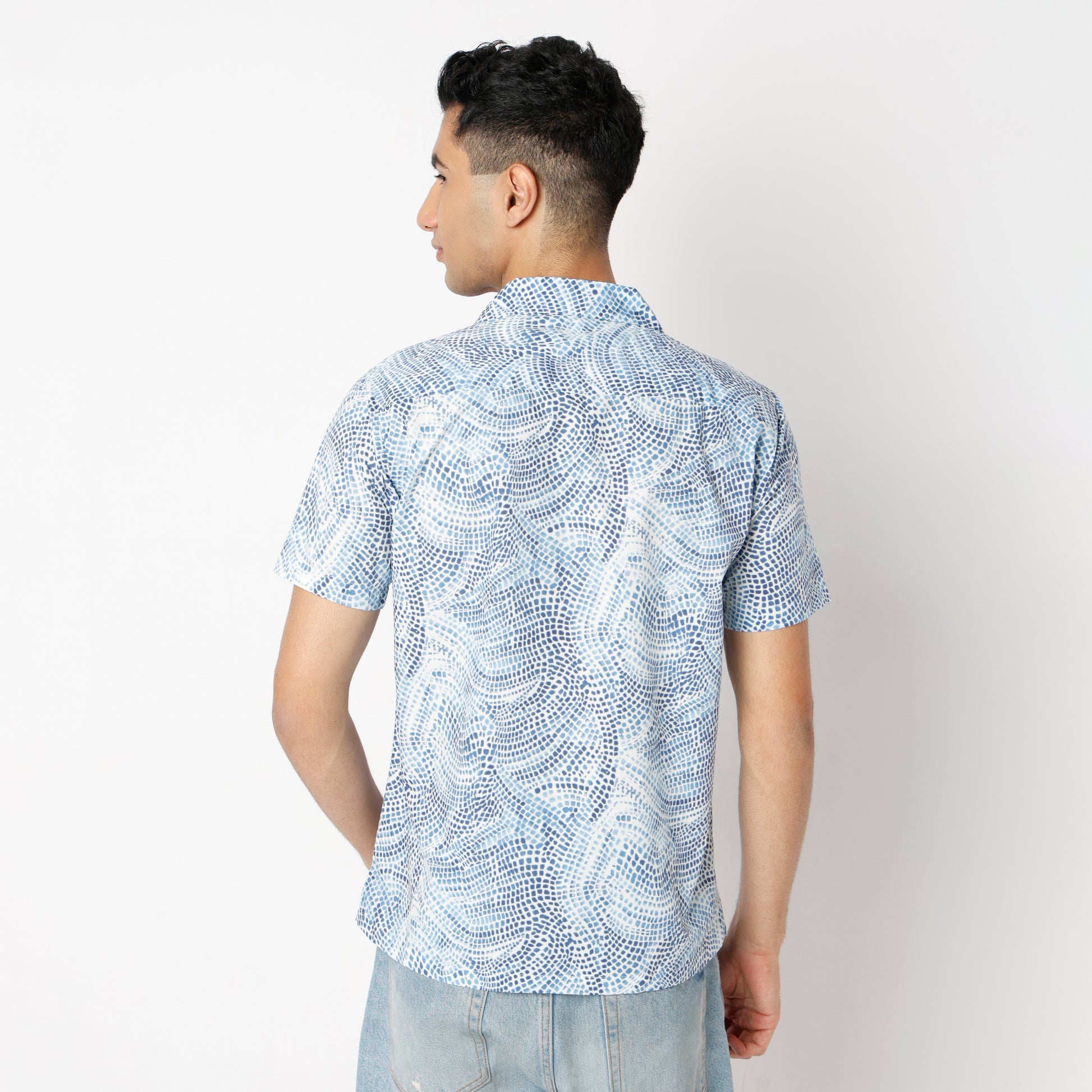 Regular Fit Printed Regular Length Shirt