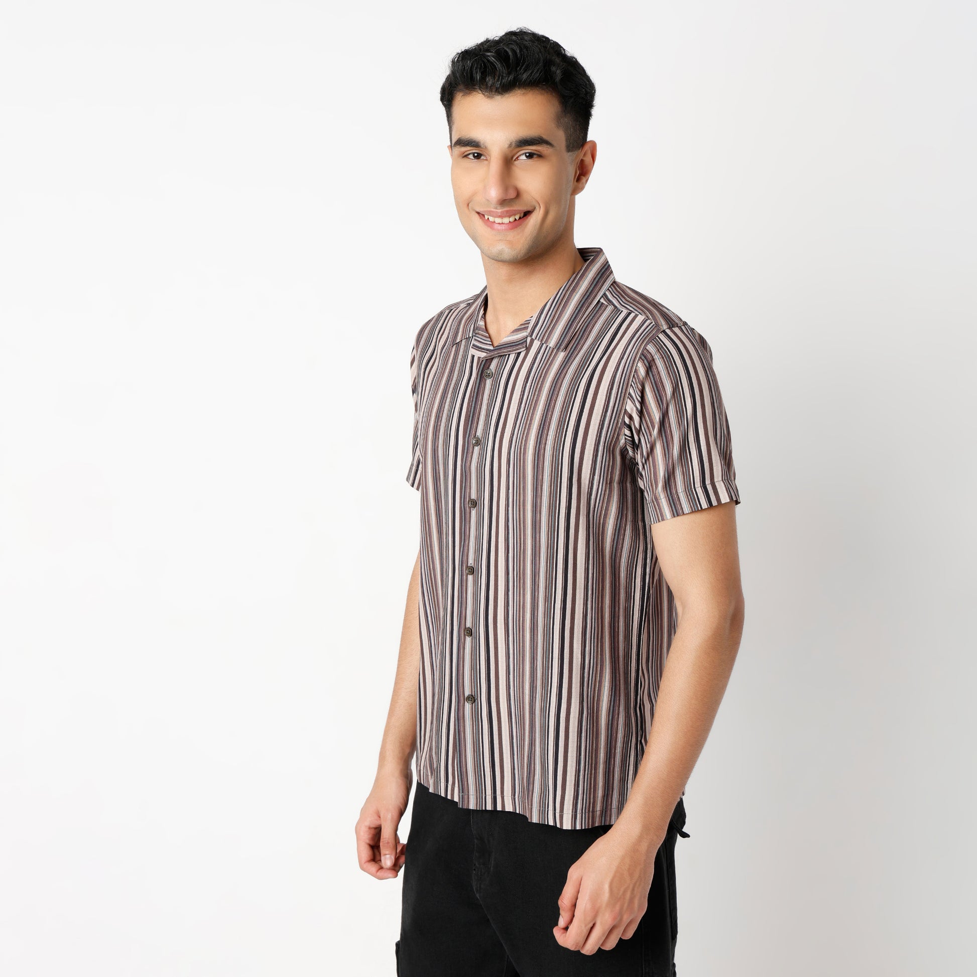 Regular Fit Printed Regular Length Shirt