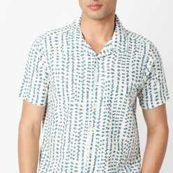Regular Fit Printed Regular Length Shirt