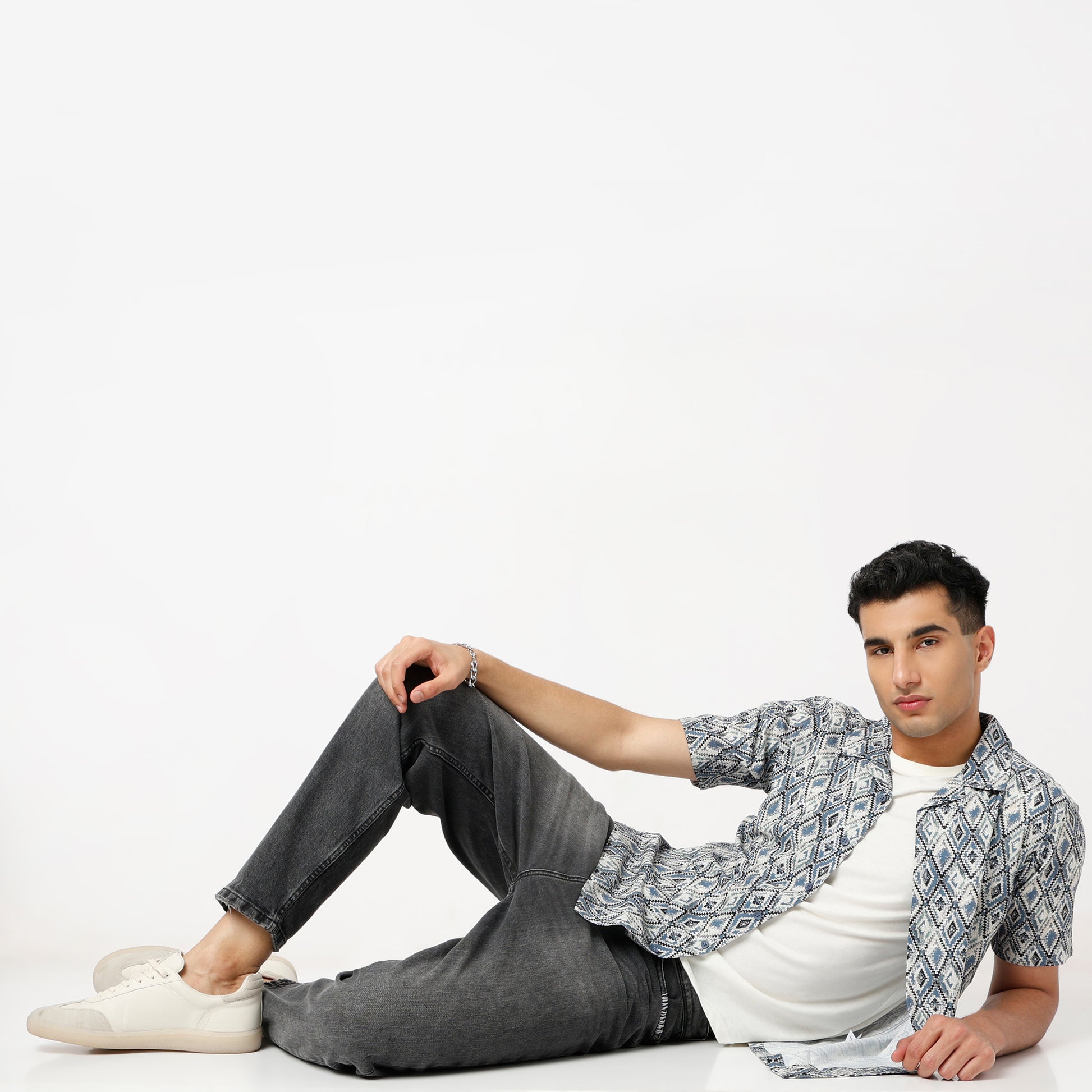 Regular Fit Printed Regular Length Shirt