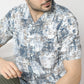 Regular Fit Printed Camp Collar Regular Length Shirt
