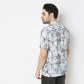 Regular Fit Printed Camp Collar Regular Length Shirt