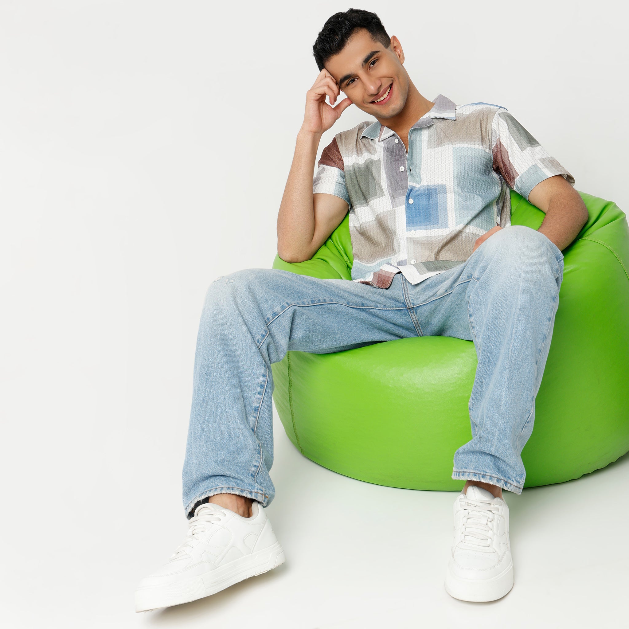 Regular Fit Printed Regular Length Shirt