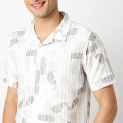 Regular Fit Printed Regular Length Shirt