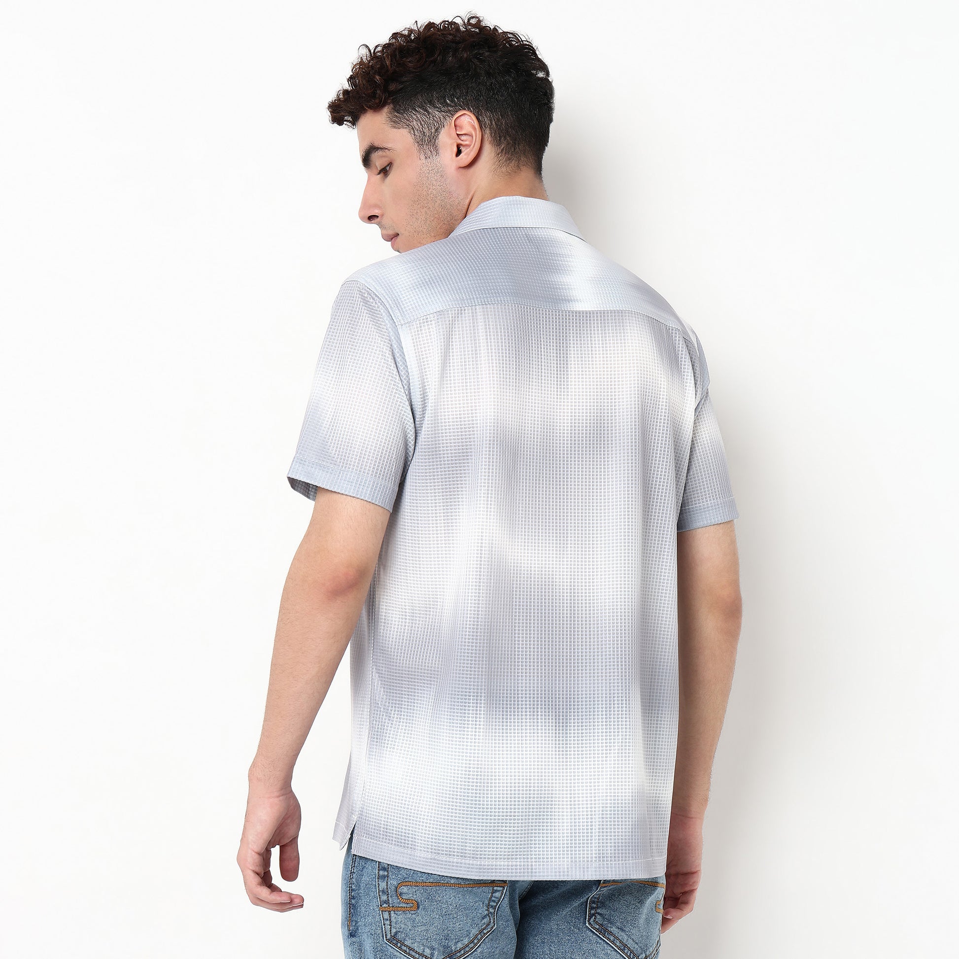 Cotton Fabric Printed Shirt