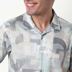 Cotton Fabric Printed Shirt