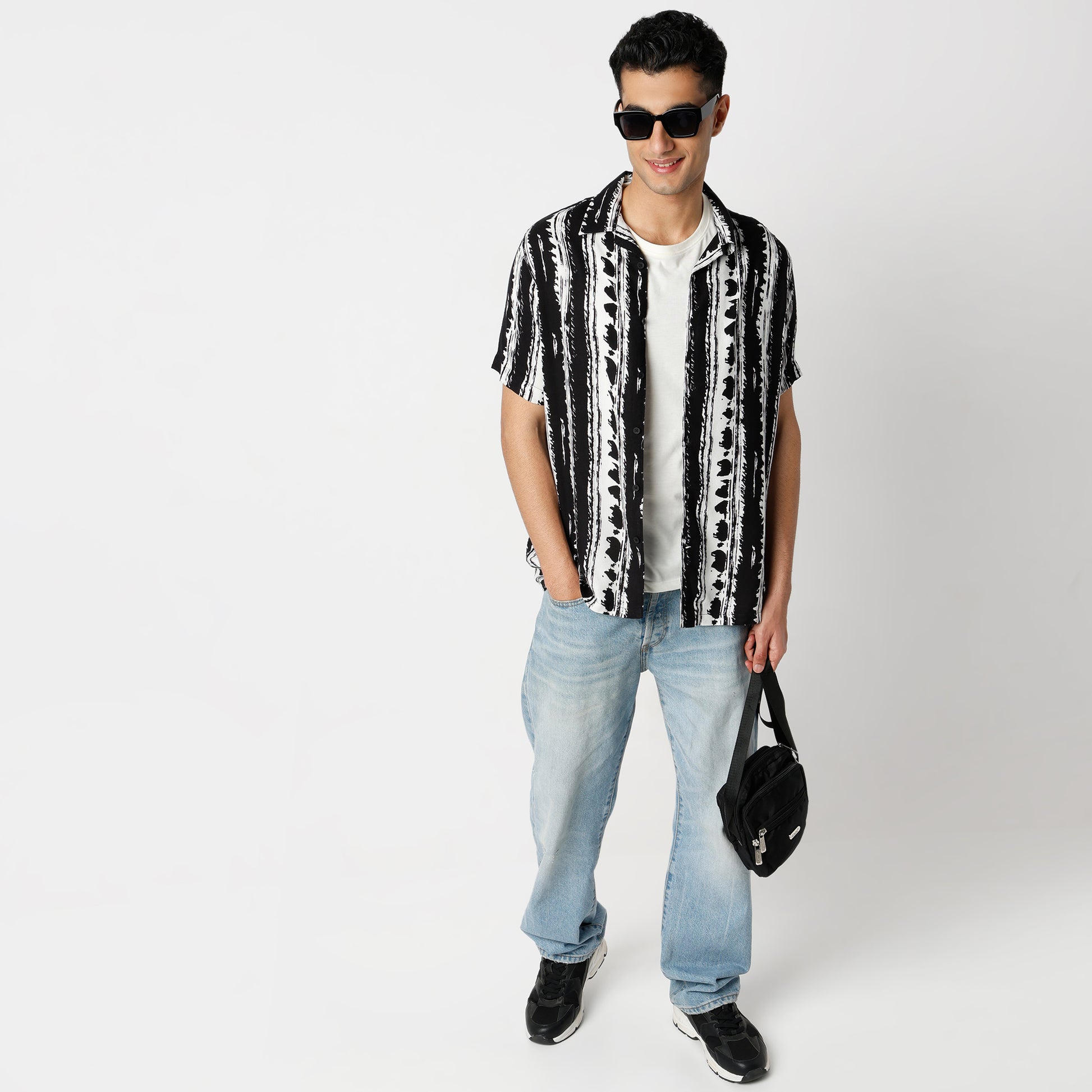 Regular Fit Printed Regular Length Shirt