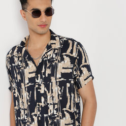 Regular Fit Printed Regular Length Shirt