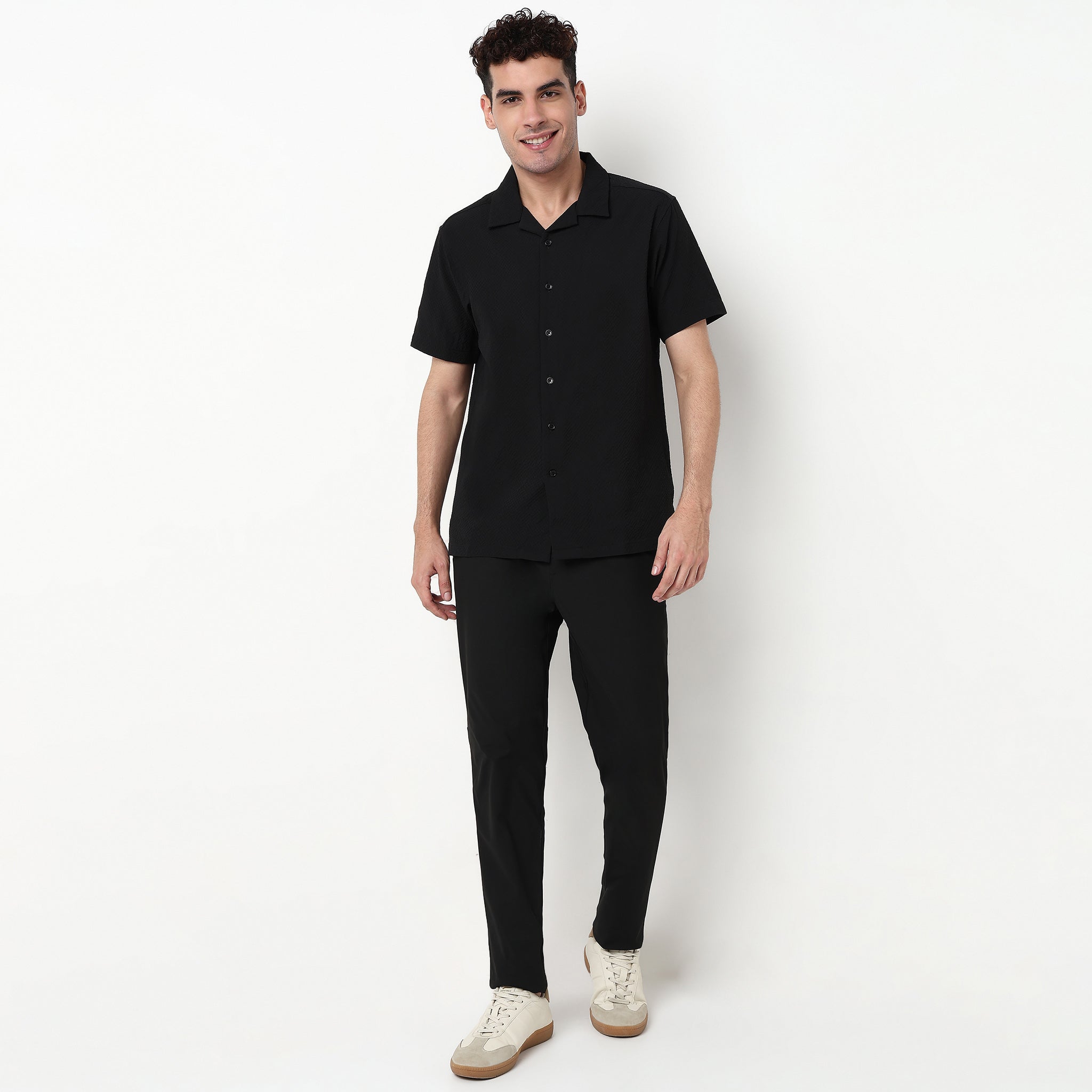 Cotton Fabric Structured Shirt