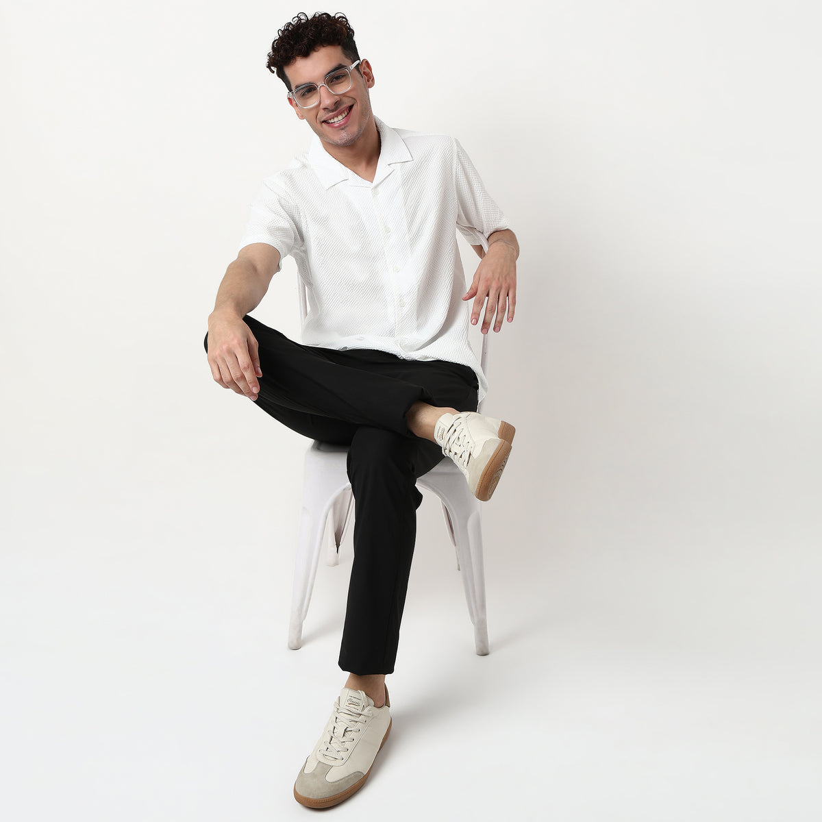 Cotton Fabric Structured Shirt